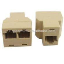 Маленький сетевой адаптер CAT 5 6 Ethernet Ethernet RJ45 Splitter Adapter